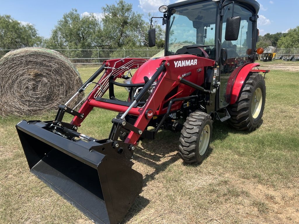 YANMAR TRACTOR YT235VXHIC-T YT235C HST CAB IND TIRES LDR:040757