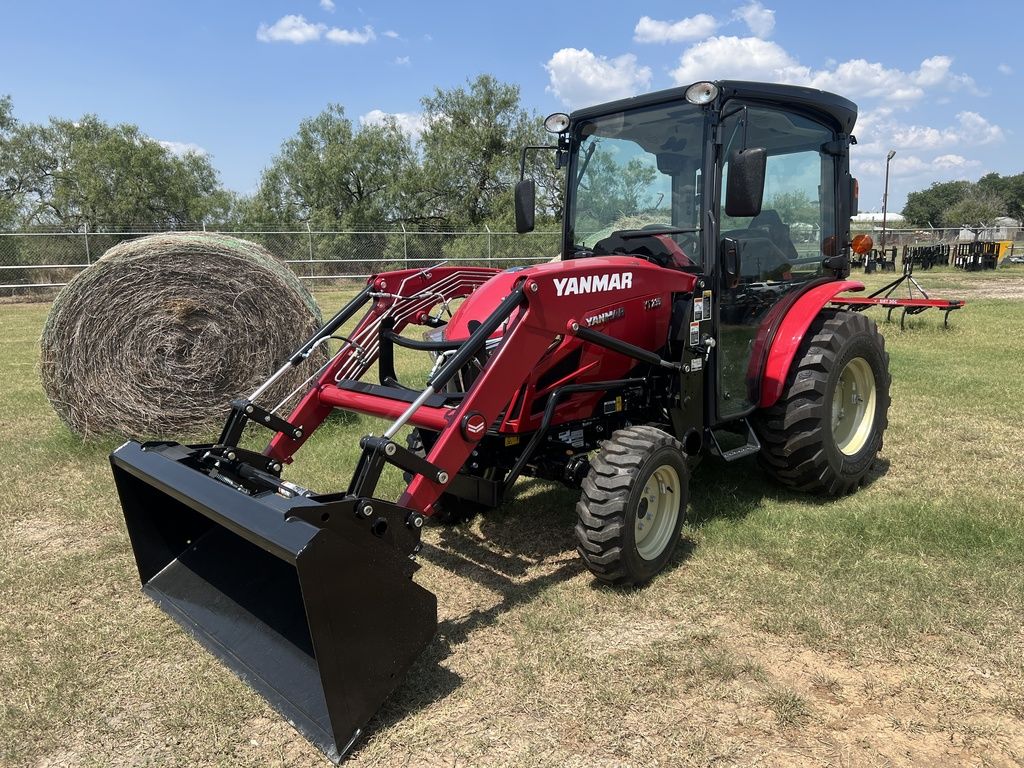 YANMAR TRACTOR YT235VXHIC-T YT235C HST CAB IND TIRES LDR:040757